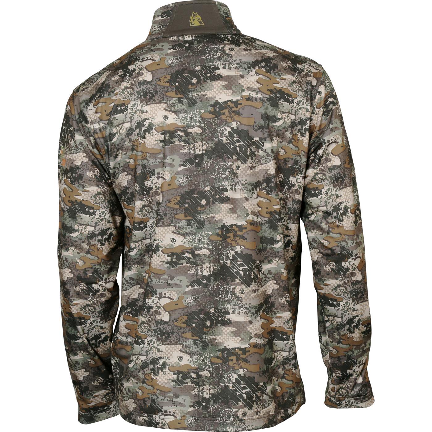 Rocky Camo Fleece Zip Shirt Size Large(RTE)