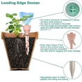 thumbnail image 5 of Kit de riego por goteo, 12 unidades, bebederos automáticos para plantas, dispositivos de riego con botellas de goteo con válvulas reguladoras de liberación lenta para interiores y exteriores, 5 of 5