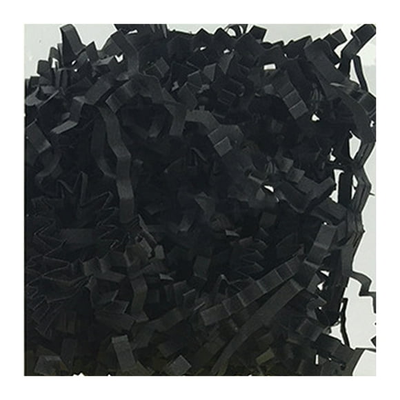Easter Grass Festival Elegant Shredded Paper Stuffing Eye-catching Perfect DIY Confetti Packaging Supplies for School Classroom black