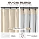 thumbnail image 3 of Cortinas Joydeco Plisadas de Lino 100% Opacas 180x183 cm, 3 of 9