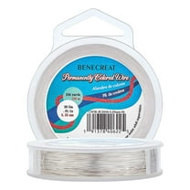 30-Gauge Silver Jewelry Wire (164 Yards) - Resistant Thin Copper Wire for Beading Crafting DIY Jewelry Making