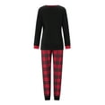 thumbnail image 5 of DuAnyozu Matching Family Christmas Pajamas Set Women Men Holiday Sleepwear Soft Nightwear Xmas Pjs Clothes Kid, 5 of 9