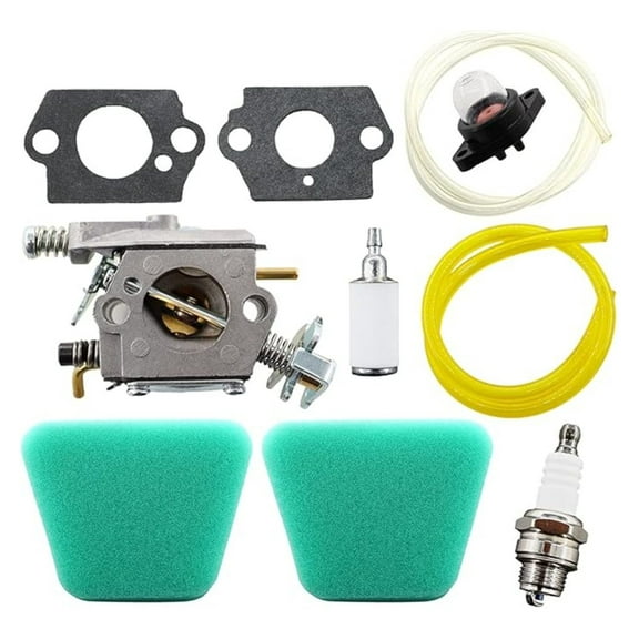 Carburetor for 358350460 358.350460 358350370 358.350370 36cc 16'' Chainsaw - Carburetor Kit with Gaskets & Fuel Lines