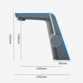 thumbnail image 3 of Single Handle Hot Cold Water Basin Faucet,Brass Vessel Sink Faucet,Smart Digital, 3 of 7