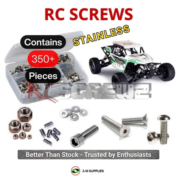 RCScrewZ Stainless Screw Kit kra005 for Kraken Vesla 5E 2WD 1/5th Elec (KVS303) RC Car | SET