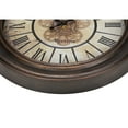 thumbnail image 3 of Monarch Specialties I 9081 - Clocks, 15" Round, Wall Clock, Antique Brown, Transitional, 3 of 4