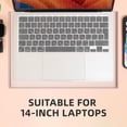 thumbnail image 4 of NUOLUX Clear Acrylic Keyboard Cover Waterproof Protector for Household Keyboard, 4 of 8