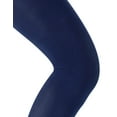 thumbnail image 4 of Cotton Tights | Soft & Warm Winter Pantyhose | 100 Den | S M L Xl | Made In Italy | (L/XL, Navy), 4 of 4