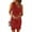 B74 Red Plus Size Summer Dresses Clearance Under $5, variant on Summer Xqxayjr Womens Summer Sleeveless Tank Dresses Striped Print Crew Neck Bodycon Mini Dress Ladies Slim Fit Casual Party Club Short Dress