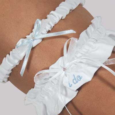 I do Wedding Garter Set - One Keepsake, One Toss