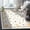 Area Rug-4, variant on Orange Brown Area Rugs, White Geometric Modern Indoor Non-Slip Floor Carpet, Soft Machine Washable Rug For Decor Living Room Bedroom Home 5 x 8ft