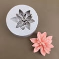 thumbnail image 4 of Molde de silicona for Fondant, flor de Navidad, hoja de acebo, decoración de pasteles, molde de chocolate, herramienta for hornear DIY, 4 of 5