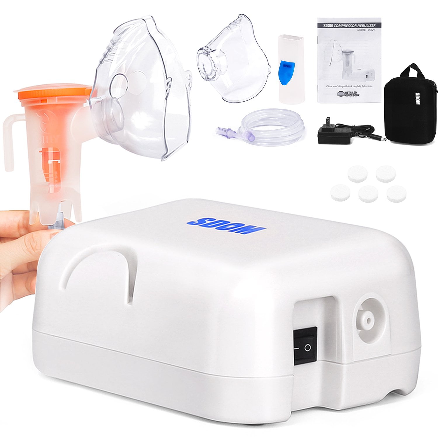 Portable Nebulize Inhaler, Ultrasonic Mist Inhaler for Kids Adults Breathing Problems