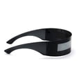 thumbnail image 2 of Elite - Futuristic Wrap Around Monoblock Cyclops Shield Sunglasses, 2 of 3