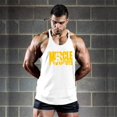thumbnail image 3 of Camiseta de entrenamiento para hombre/camiseta sin mangas/Top/Top/corsé/moda sin costuras/tops/tops/tops/moda para hombrepangjing, 3 of 4