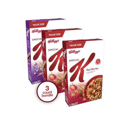 Kellogg's Special K Variety Pack Breakfast Cereal (2 Red Berries 1 Fruit & Yogurt) 52.9 oz 3