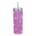 thumbnail image 2 of Termos De Diamante Termos de diamante de 600 ml, botellas de aislamiento a prueba de fugas, vasos de paja al vacío (rosa) Likrtyny Libre de BPA, 2 of 8