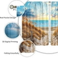 thumbnail image 2 of Farmhouse Farm Kitchen Curtains Rustic Vintage Cute Animal Short Curtains for Windows Country Cow Barn Buffalo Checked Windmill Rod Pocket Small Cafe Window Treatment Drapes 2 Panels (26x36 Inch), 2 of 6