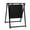 Black Frame - Chalkboard, variant on Ilyapa Modern Magnetic Double Sided Swinging Dry Erase Sidewalk Sign - 24 X 38 inch Alternative A Frame Hanging Whiteboard Sandwich Board - White