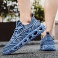 thumbnail image 4 of Men's Large Size Low-Top Lace-Up Hiking Shoes, Water Wading Quick-Dry Mesh Sneakers,for Teens, Outdoor Running Shoes  Breathable Hollow-Out Net Sports Shoes, 4 of 9