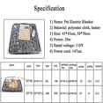 thumbnail image 5 of Pet Electric Blanket Dogs Cats Ing Pad Thicker Er Ed With Anti-bite Tube For Pets Warm, 5 of 5
