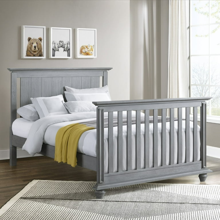 Oxford Baby Langston Full Bed Conversion Kit, Graphite Gray