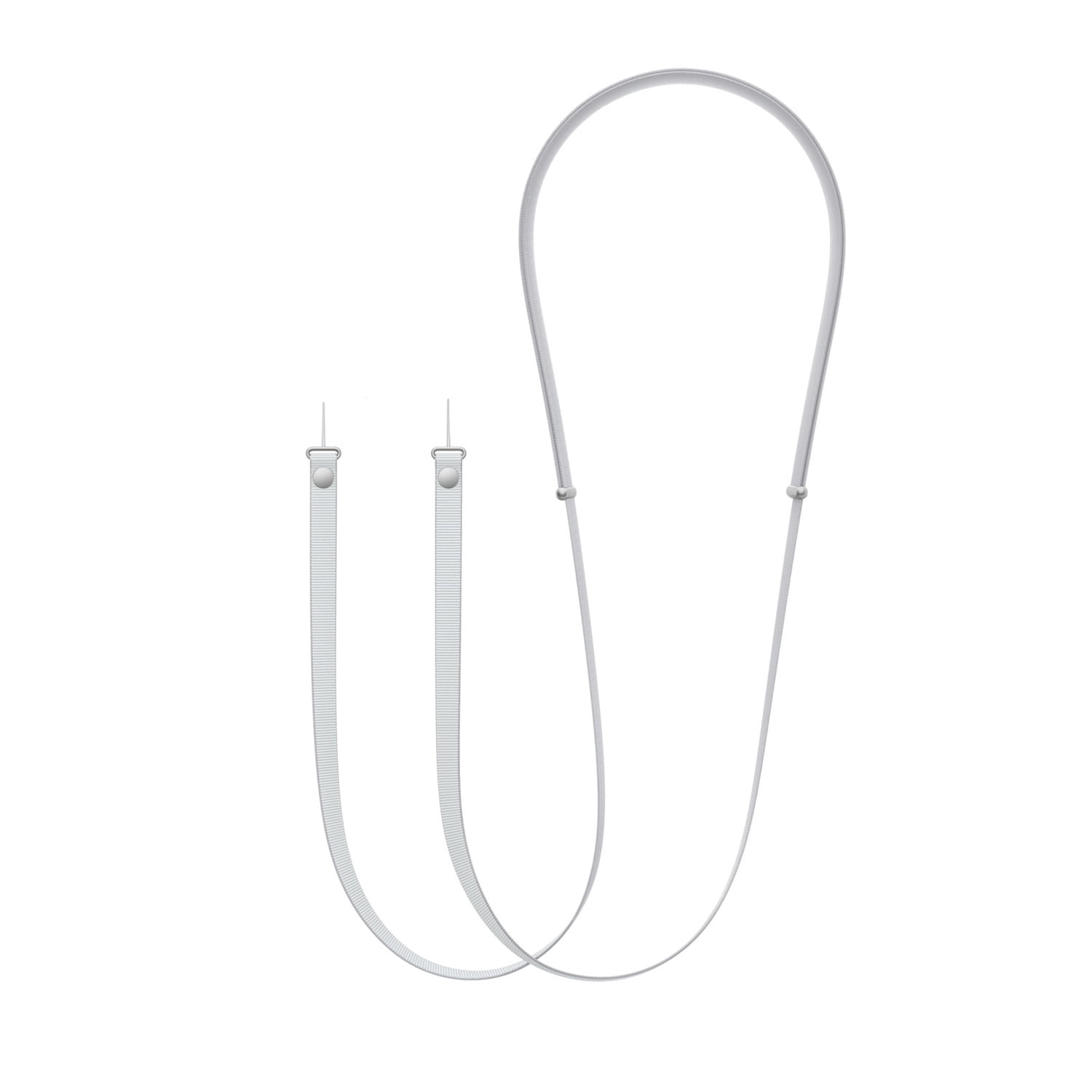 Crossbody Phone Strap with Adjustable Length - Light Grey