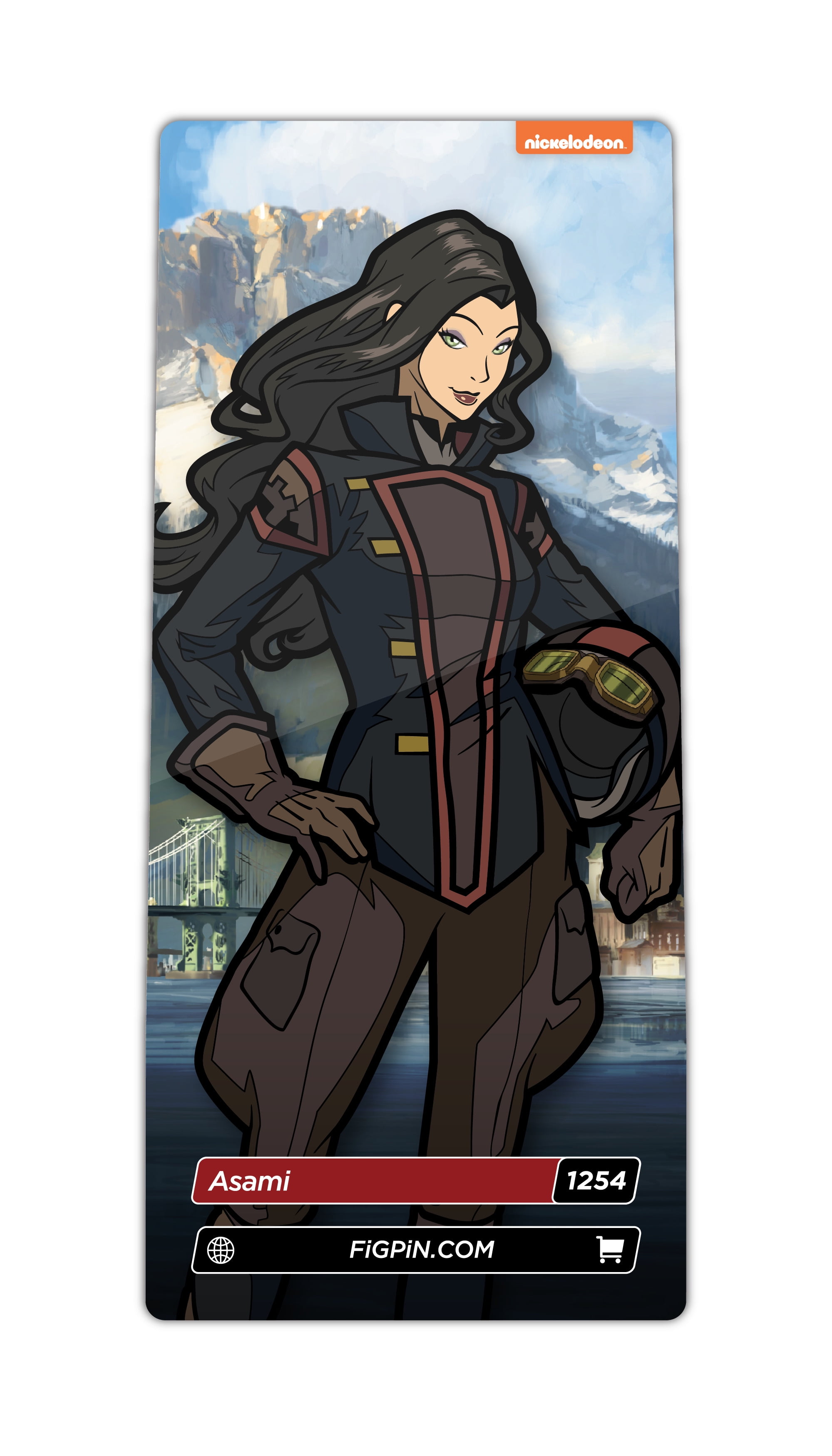 FiGPiN Avatar: The Legend of Korra Asami Collectible Enamel Pin