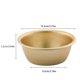 thumbnail image 2 of Kearding Cuencos Makgeolli ligeros y portátiles de aluminio coreanos del cuenco de arroz del almacenamiento conveniente amarillo Mostrada Como se muestra 13.5 cm, 2 of 6