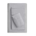 thumbnail image 1 of Ensemble de draps en microfibre ultra-douce prélavée Mainstays, Twin-XL, Argent doux, 3 pièces, 1 of 10