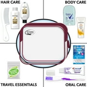 Convenience Kits International, Womens Deluxe 11 PC Travel Kit Featuring: Pantene Shampoo and Conditioner