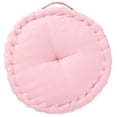 thumbnail image 4 of SAFAVIEH Payton Solid Floor Pillow, 20" x 20", Pink, 4 of 4