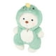 thumbnail image 4 of Oso de peluche suave de 30 cm Yuxing con capucha verde, 4 of 5
