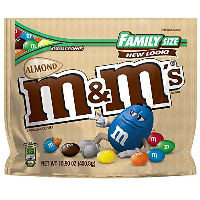 M&M'S Almond Milk Chocolate Candy Family Size Bag, 15.9 oz - City Market