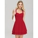 thumbnail image 2 of Vestido IWD Cute Summer para mujer sin mangas rojo S, 2 of 5