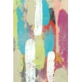 thumbnail image 2 of Goldberger, Jennifer 23x32 White Modern Wood Framed Museum Art Print Titled - Swatch Layers I, 2 of 4