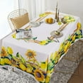 thumbnail image 3 of Spring Tablecloth Rectangle 60 x 120 inch Antique Floral Fruit Decor, Baroque Vintage Pattern Table Cloth for Kitchen Table Outdoor, Burgundy Oblong/Rectangle, 3 of 6