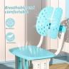 thumbnail image 5 of Dapmiu Study Desk & Chair Set for 7-12 - Adjustable Height with Storage Drawer, Steel Frame Construction & Breathable Chair (Blue), 5 of 8