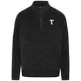 thumbnail image 2 of Women's Levelwear Black Texas Rangers Camden Insignia 2.0 Quarter-Zip Jacket, 2 of 3