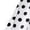 White, variant on Dresses For Women Spring Dresses For Women Vintage 1950s Polka Dot V Neck A Line Midi Dress With Headband Retro Audrey Hepburn Style Elegant For Casual Wear Black S