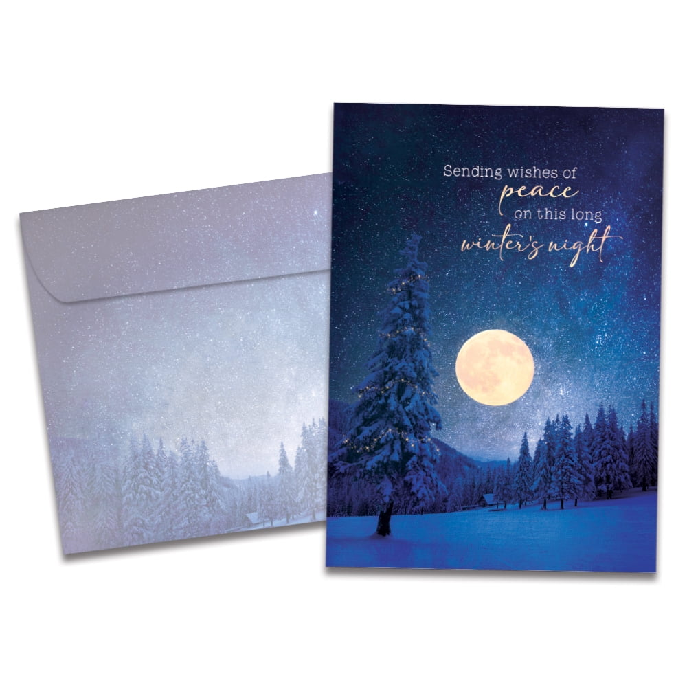 Tree-Free Greetings Solstice Greeting Card with Matching Envelope, Eco ...