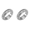 thumbnail image 1 of (2-Pack) 2025 Sliver Rings Elegant Fun Rings Wedding Gold and Jewelry Trendy Rings for Women 925 Flower, 1 of 5