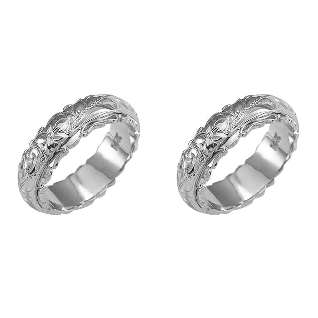(2-Pack) 2025 Sliver Rings Elegant Fun Rings Wedding Gold and Jewelry Trendy Rings for Women 925 Flower