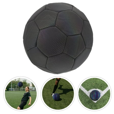 FELTECHELECTR LED Light Up Soccer Ball Multi Butyl Liner Reflective Design Perfect for Adults and Teens 1Set