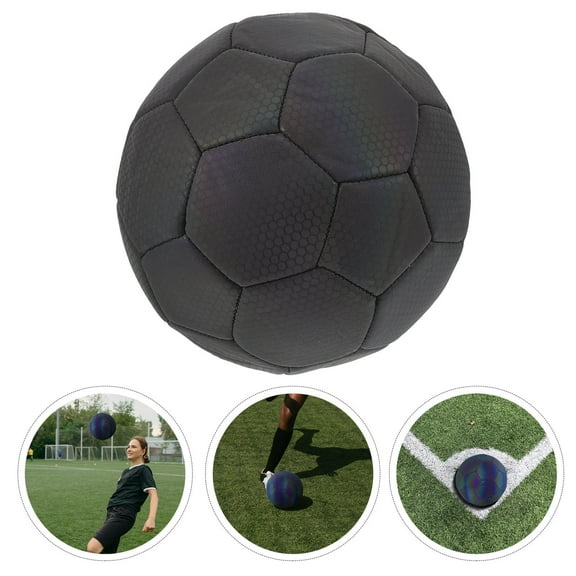 FELTECHELECTR LED Light Up Soccer Ball Multi Butyl Liner Reflective Design Perfect for Adults and Teens 1Set