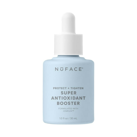NuFACE Super Booster Antioxidant Serum - Facial Firming, Smoothing & Tightening Serum to Shield and Protect Against Blue Light - Multi Use Skincare f