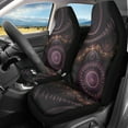 thumbnail image 2 of Xoenoiee Digital Art Abstract Fractal Print Front Car Seat Covers Saddle Blanket Auto Seat Cushion Protector 2pcs for Car SUV Van Trucks, Auto Seat Cover, Easy to Install, 2 of 6