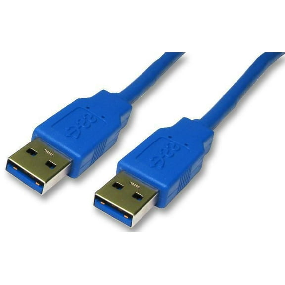 PRO SIGNAL - USB 3.0 A Male to A Male Lead, 1m Blue