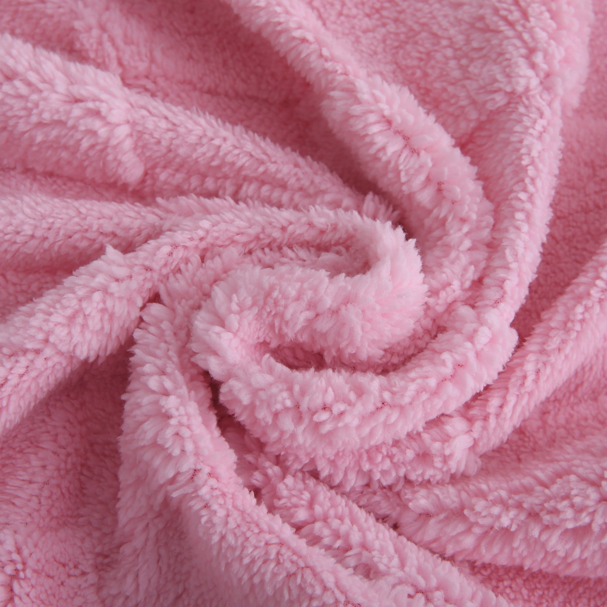 Fleece Twin Blanket for Sofa - Soft Lightweight Plush Cozy Fuzzy Microfiber Checkered Warm Blanket, 60x80 inches, Pink