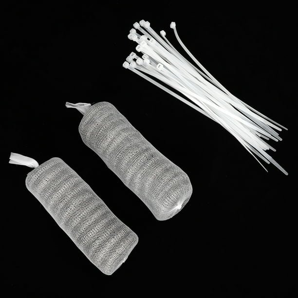 Artículos para el hogar, 24 piezas de filtro con 24 piezas de accesorios de limpieza Filtro de lavadora Diseño aerodinámico